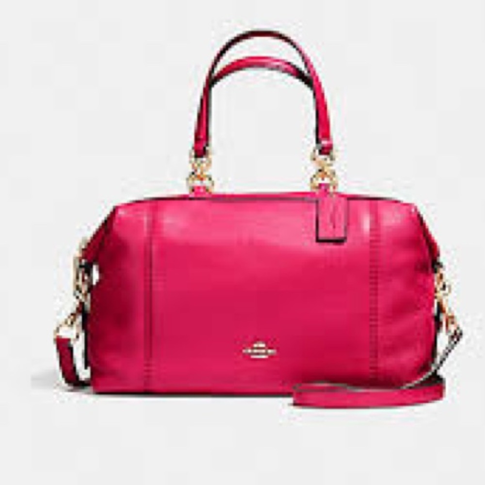 Coach Lenox Satchel H1757-F59325
LENOX SATCHEL IN PEBBLE LEATHER (COACH F59325)
